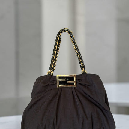 Fendi Mia Zucca Shoulder Bag