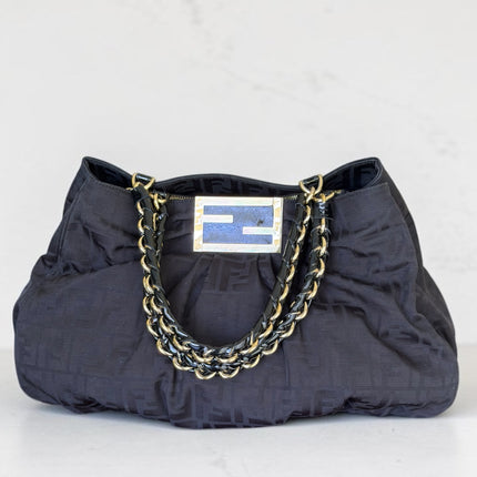 Fendi Mia Zucca Shoulder Bag