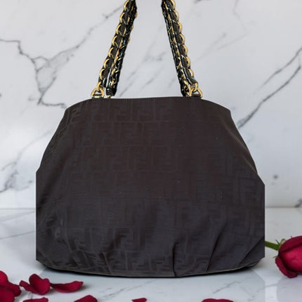 Fendi Mia Zucca Shoulder Bag