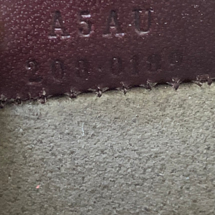Fendi Karligraphy Red Patent Leather Crossbody Bag
