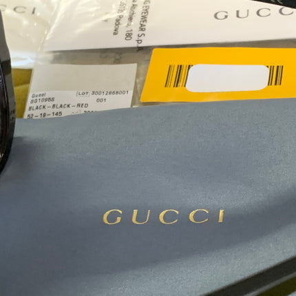 Gucci 52MM Special Edition Hollywood Forever GG1095S New Cat Eye Sunglasses