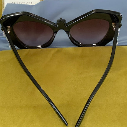 Gucci 52MM Special Edition Hollywood Forever GG1095S New Cat Eye Sunglasses