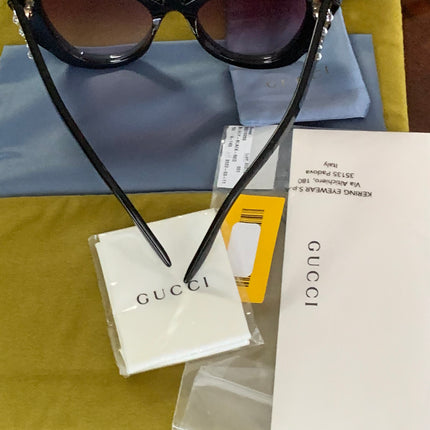 Gucci 52MM Special Edition Hollywood Forever GG1095S New Cat Eye Sunglasses