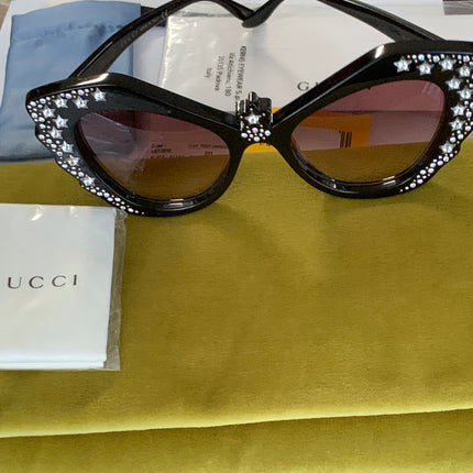 Gucci 52MM Special Edition Hollywood Forever GG1095S New Cat Eye Sunglasses