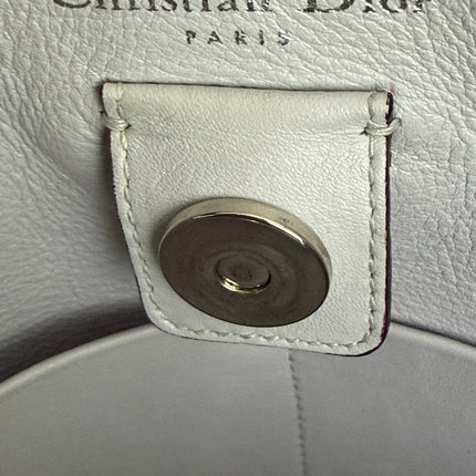 Christian Dior Diorissimo Large Tri-Color Calfskin Leather Tote
