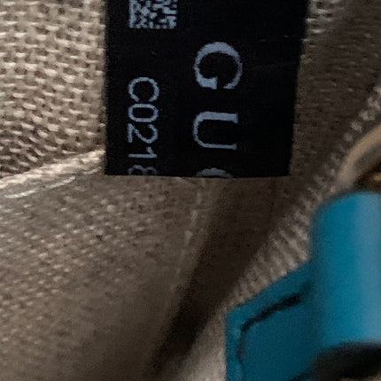 Gucci Mini Microguccissima Emily Chain Crossbody in Teal