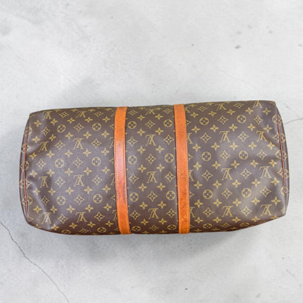 Louis Vuitton Vintage Keepall 55 Monogram Travel Bag