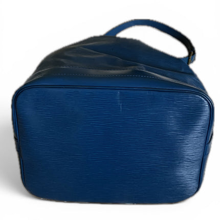Louis Vuitton Blue Epi Leather Noé GM Bucket Bag