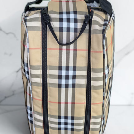 Burberry Nova Check Golf Shoe Bag
