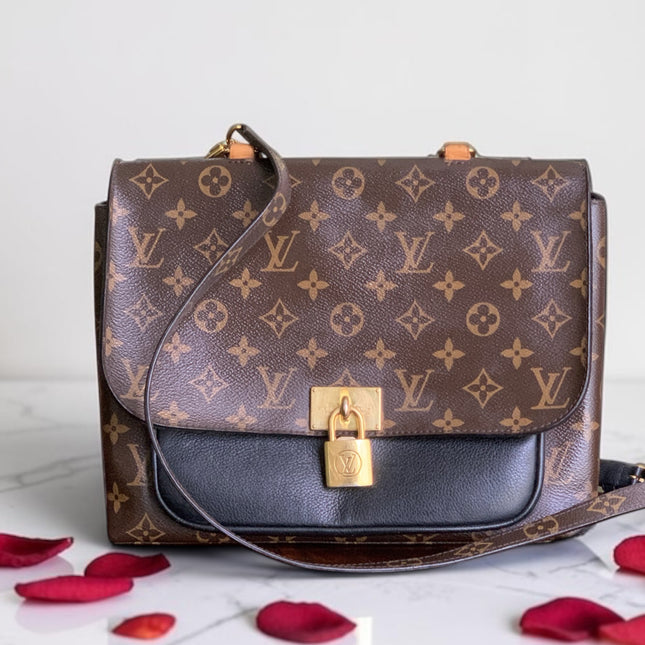 Louis Vuitton Monogram Canvas And Leather Marignan Messenger Shoulder/Hand Bag