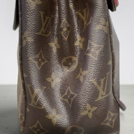 Louis Vuitton Venus Monogram Cerise Red Canvas Handbag