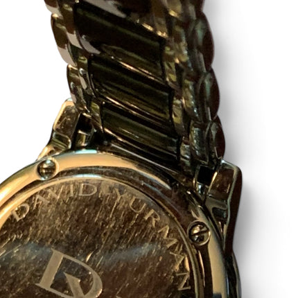 David Yurman Classic Stainless Steel Ceramic & Diamond Watch
