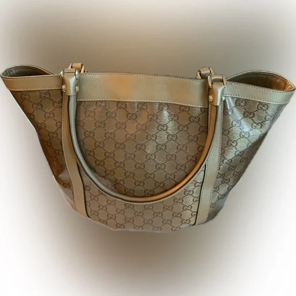 Gucci Crystal GG Monogram Tote Bag