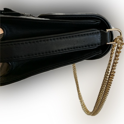 Tory Burch Duet Chain Petal Appliqué Shoulder Bag