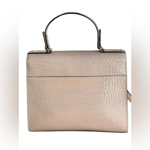 Kate Spade Knightsbridge Doris Crocodile Embossed Leather Satchel