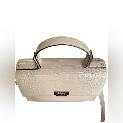 Kate Spade Knightsbridge Doris Crocodile Embossed Leather Satchel