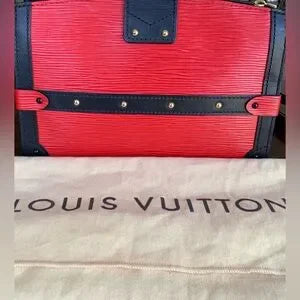 Louis Vuitton Epi Leather Trunk Clutch Shoulder Bag